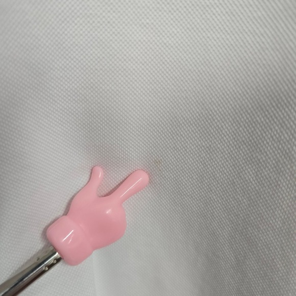 Greyson Polo Shirt Mens L White Short Sleeve brrr Cooling Logo Embroidered - Picture 5 of 12